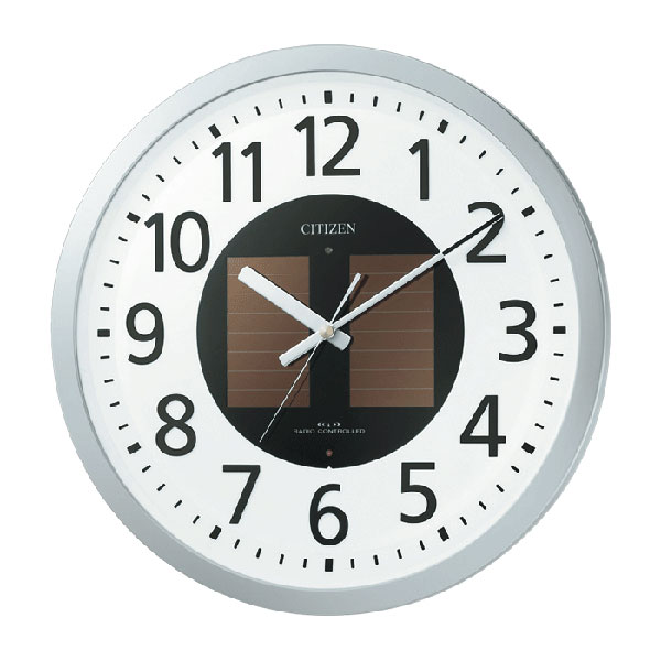 壁掛け時計 シチズン CITIZEN ソーラー電波時計 4MY815-019 裏面のみ文字入れ対応有料 取り寄せ品