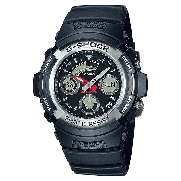 カシオ Ｇショック AW-590-1AJF CASIO G-SHOCK メンズ腕時計 アナデジ 国内正規品 刻印対応有料 取り寄せ品
