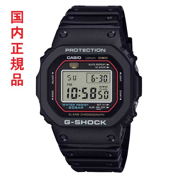 カシオ Ｇショック ジーショック CASIO G-SHOCK メンズ 腕時計 DW-5000R-1AJF スクエア 国内正規品