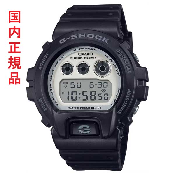 カシオ Ｇショック ジーショック CASIO G-SHOCK メンズ 腕時計 DW-6900WD-1JF ブラック ホワイト 国内正規品 取り寄せ品