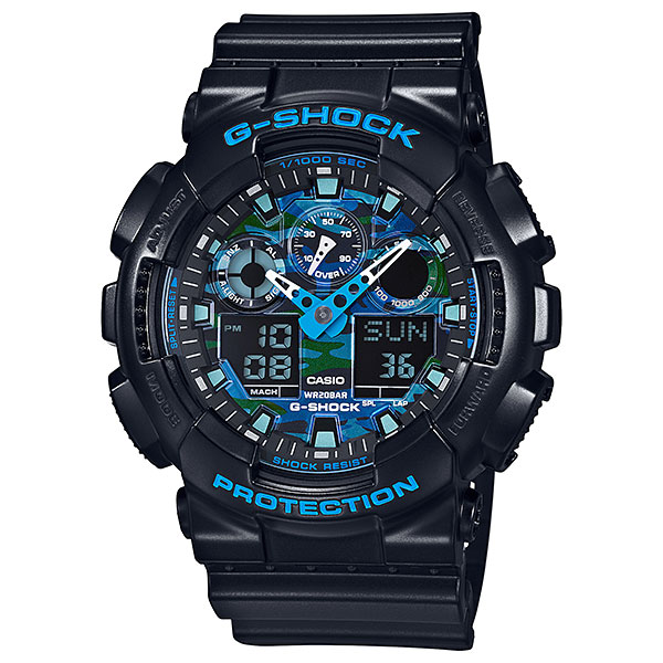 カシオ CASIO Gショック G-SHOCK ジーショックGA-100CB-1AJF カモフラージュ柄 メンズ 腕時計 男性用 国内正規品 取り寄せ品