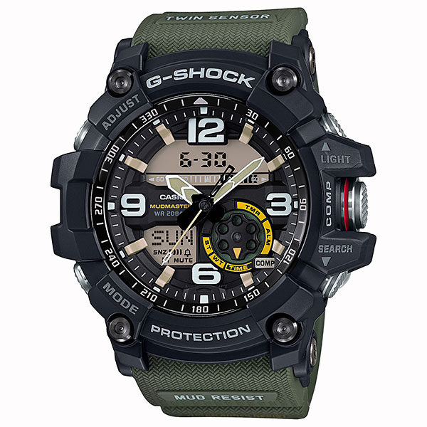 カシオ GG-1000-1A3JF メンズ 男性用 腕時計 Ｇショック 電池駆動 G-SHOCK MUDMASTER マッドマスター 国内正規品　外周に1行で丸く刻印対応、有料　取り寄せ品