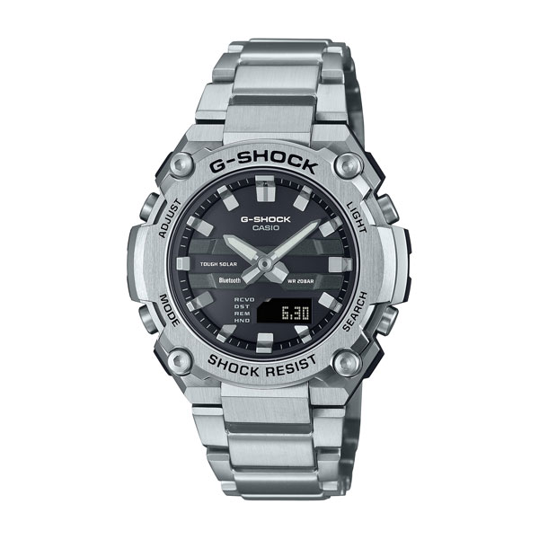 カシオ Gショック Gスチール G-SHOCK G-STEEL CASIO 腕時計 メンズ GST-B600D-1AJF タフソーラー モバイルリンク機能 国内正規品 刻印対応有料 取り寄せ品