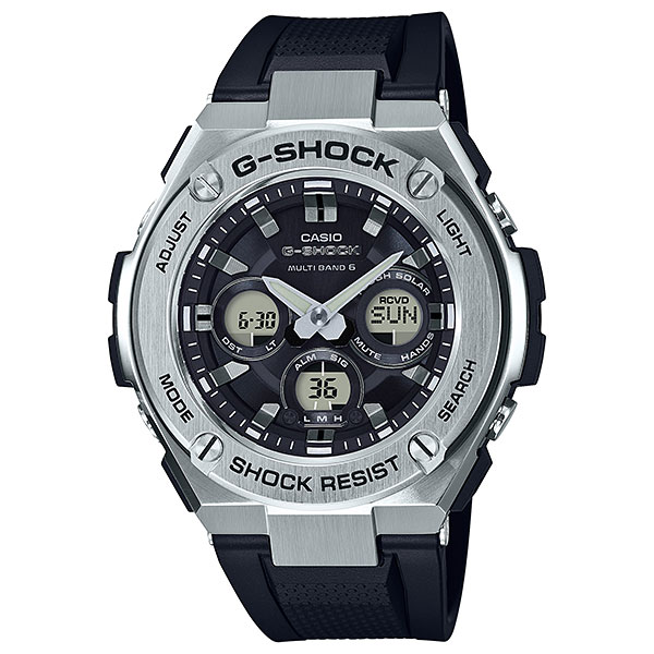 カシオ Gショック GST-W310-1AJF ソーラー電波時計 CASIO G-SHOCK G-STEEL　刻印対応、有料　国内正規品　取り寄せ品