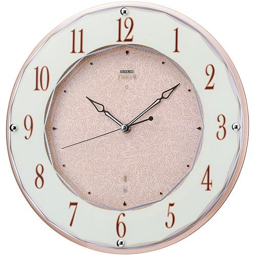 セイコー SEIKO 壁掛け時計 電波時計 掛時計 エンブレム EMBLEM HS524A 連続秒針 スイープ 木枠 取り寄せ品