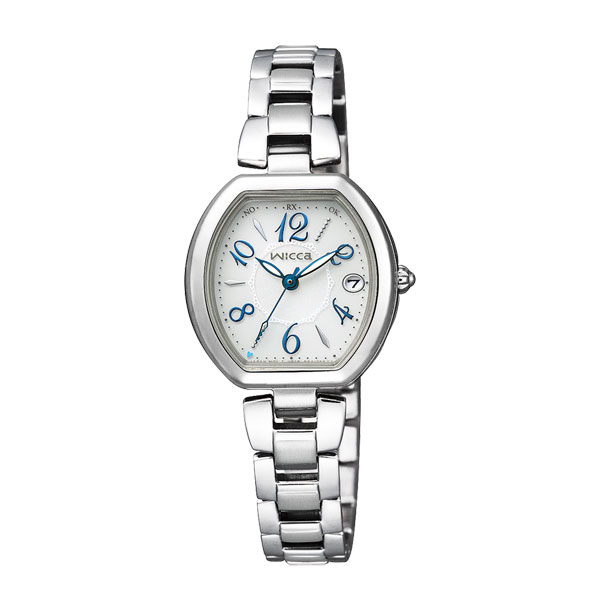 ソーラー電波時計 ウィッカ KL0-715-11 シチズン 女性用 腕時計 CITIZEN Wicca レディースウオッチ　取り寄せ品