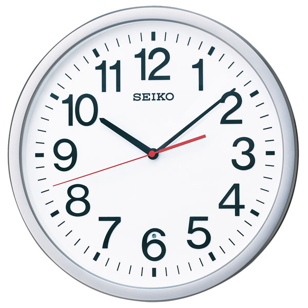 暗くなると秒針を止め 音がしない 壁掛け時計 KX229S 電波時計 掛時計 セイコー SEIKO 文字入れ不可「sw-ka」