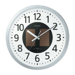 壁掛け時計 シチズン CITIZEN ソーラー電波時計 4MY815-019 裏面のみ文字入れ対応有料 取り寄せ品