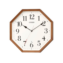 CITIZEN シチズン 暗くなると秒針を止め 音がしない 壁掛け時計 電波時計 8MY531-006 連続秒針 スイープ 取り寄せ品