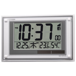 シチズン ソーラー 電波時計 CITIZEN デジタル 8RZ189-003 掛け置き兼用　文字 名入れ対応、有料　取り寄せ品