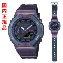 カシオ CASIO G-SHOCK Ｇショック ジーショック GA-2100AH-6AJF ゲームの世界と現実世界 メンズ 腕時計 電池式 20気圧防水 アナデジ 刻印対応有料 国内正規品「返品交換不可」