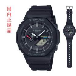 カシオ CASIO G-SHOCK Ｇショック ジーショック GA-B2100-1AJF メンズ 腕時計 スマートフォン ブラック 黒 モバイルリンク 20気圧防水 アナデジ 国内正規品 取り寄せ品