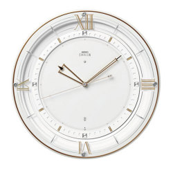 壁掛け時計 セイコー HS556W  電波時計 エンブレム SEIKO EMBLEM 文字入れ不可 送料無料 取り寄せ品 要在庫確認