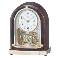 メロディ置き時計 HW591B セイコー SEIKO エンブレム電波時計 EMBLEM 文字入れ対応、有料 取り寄せ品「sw-ka」