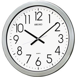 セイコー SEIKO 壁掛け時計 防湿防塵 KH407S スイープ 連続秒針 クオーツ時計 取り寄せ品「sw-ka」
