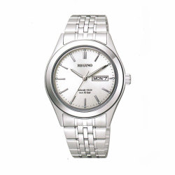 ソーラー時計 KM1-113-11 日・曜日付き デイデイトシチズン 男性用 腕時計 紳士用 レグノ