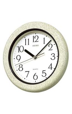 セイコー SEIKO 小ぶり キッチン 向き 壁 掛け時計 KS441H 強化防湿 防塵型 プラスチック枠 文字入れ不可 取り寄せ品
