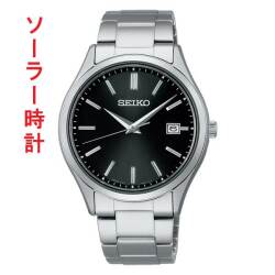 セイコー セレクション SEIKO SELECTION Ｓシリーズ ソーラー メンズ 腕時計 SBPX147 男性 紳士 用 ウオッチ SEIKO 黒色 ブラック 系 刻印対応有料 取り寄せ