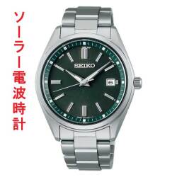 セイコー セレクション SEIKO SELECTION ソーラー電波時計 SBTM319 グリーン 緑色 文字板 名入れ刻印対応有料 取り寄せ品