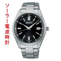 セイコー セレクション ソーラー 電波時計 SEIKO SELECTION SBTM323 ブラック 黒色 文字板 名入れ刻印対応有料 取り寄せ品