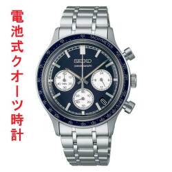 SEIKO  セイコー セレクション Sシリーズ クロノグラフ 電池 クオーツ メンズ ウオッチ SBTR053 ネイビー系カラー 蓄光 紳士 男性 腕時計 取り寄せ品