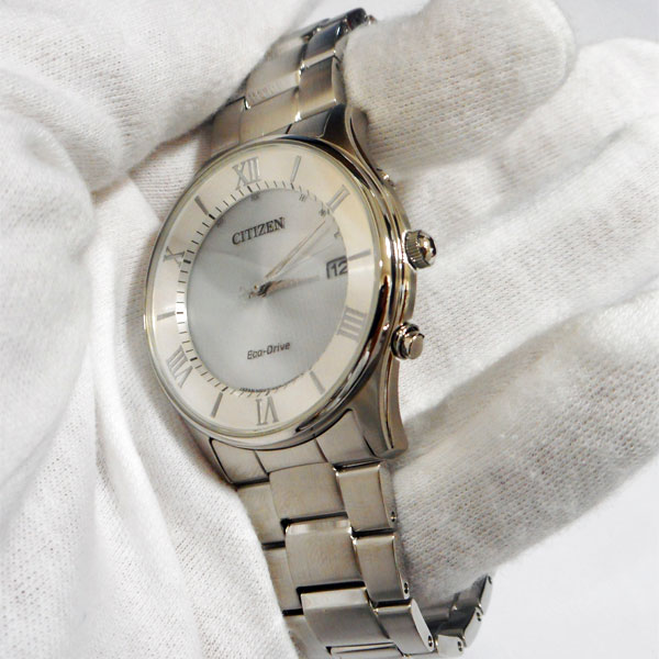 シチズン ソーラー電波時計 AS1060-54A 男性用 メンズウオッチ CITIZEN 