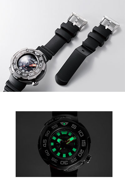 状態良【シチズン時計本物】腕時計/PROMASTER/エコ・ドライブ/ブラック PROMASTER 腕時計 プロマスター エコ・ドライブ LANDシリーズ