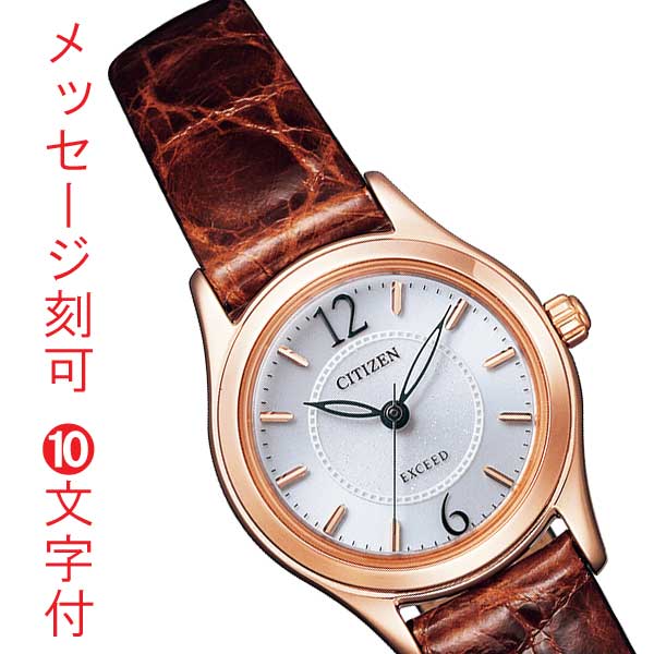 名入れ 名前 彫刻 刻印 10文字付 シチズン エクシード CITIZEN EXCEED  