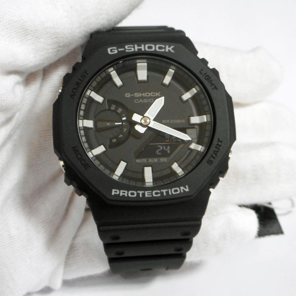 カシオ Ｇショック GA-2100-1AJF CASIO G-SHOCK メンズ腕時計 アナデジ 国内正規品 刻印対応、有料 取り寄せ品