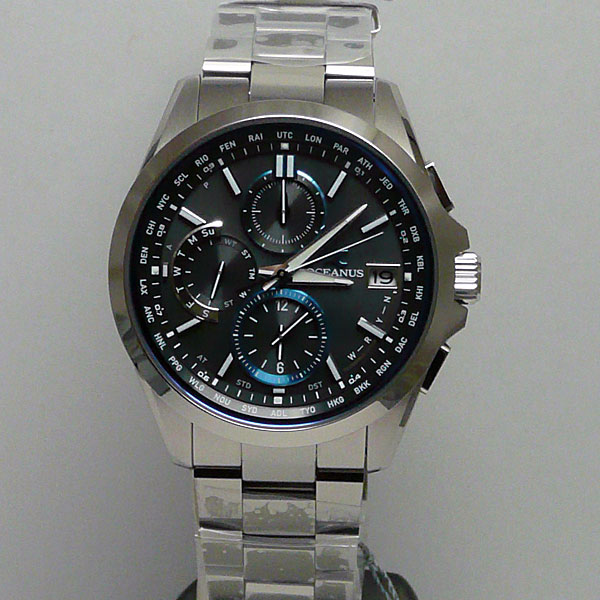カシオ ソーラー 電波時計 OCW-T2600-1AJF オシアナス CASIO OCEANUS 