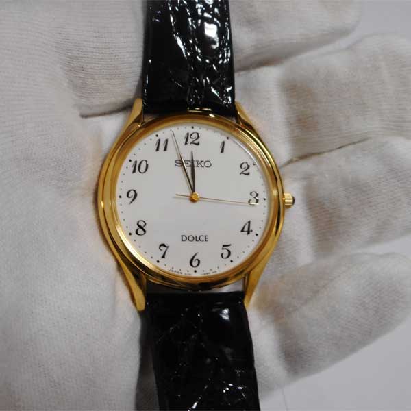 動作未確認 SEIKO セイコー DOLCE（セイコードルチェ）メンズ 腕時計 