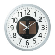 壁掛け時計 シチズン CITIZEN ソーラー電波時計 4MY815-019 裏面のみ文字入れ対応有料 取り寄せ品