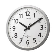 壁掛け時計 電波時計 スリーウェイブ 4MY855-019 掛時計 シチズン 文字入れ対応有料 取り寄せ品
