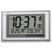 シチズン ソーラー 電波時計 CITIZEN デジタル 8RZ189-003 掛け置き兼用　文字 名入れ対応、有料　取り寄せ品 要在庫確認