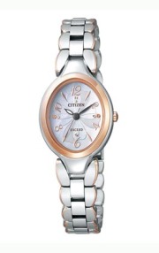ソーラー腕時計 女性用 シチズン レディースウオッチ エクシード CITIZEN EX2044-54W　取り寄せ品
