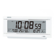 GPS衛星電波を受信する電波時計 GP501W 置時計 セイコー SEIKO 文字入れ不可 取り寄せ品「sw-ka」