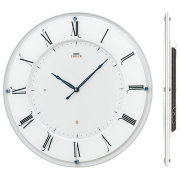 壁掛け時計 セイコー SEIKO 電波時計 エンブレム EMBLEM HS548W プラスチック枠 取り寄せ品「sw-ka」