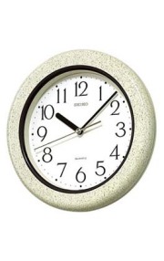 セイコー SEIKO 小ぶり キッチン 向き 壁 掛け時計 KS441H 強化防湿 防塵型 プラスチック枠 文字入れ不可 取り寄せ品