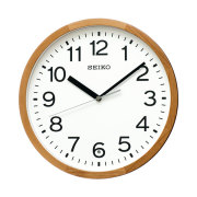 セイコー SEIKO 暗くなると秒針を止め 音がしない 壁掛け時計 KX249B 電波時計 文字入れ対応有料