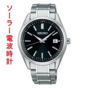 セイコー ソーラー電波時計 SBTM341 セイコーセレクション SEIKO SELECTION Ｓシリーズ クロ色 ブラック系 チタン製 名入れ刻印対応有料 取り寄せ品