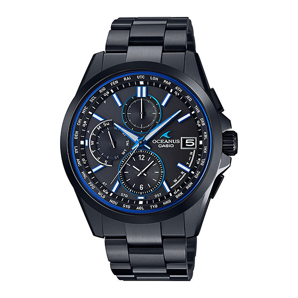 カシオ ソーラー 電波時計 OCW-T2600B-1AJF オシアナス クロノグラフ CASIO OCEANUS　取り寄せ品