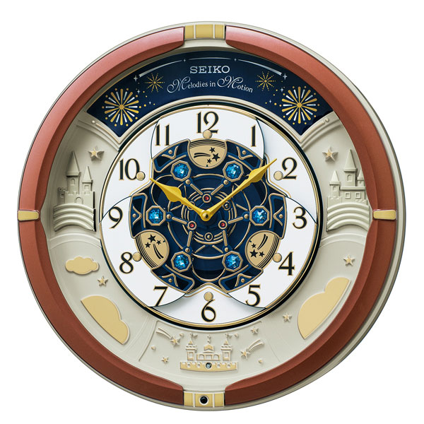 セイコー SEIKO からくり掛け時計 RE601B クオーツ時計 文字入れ対応、有料 取り寄せ品