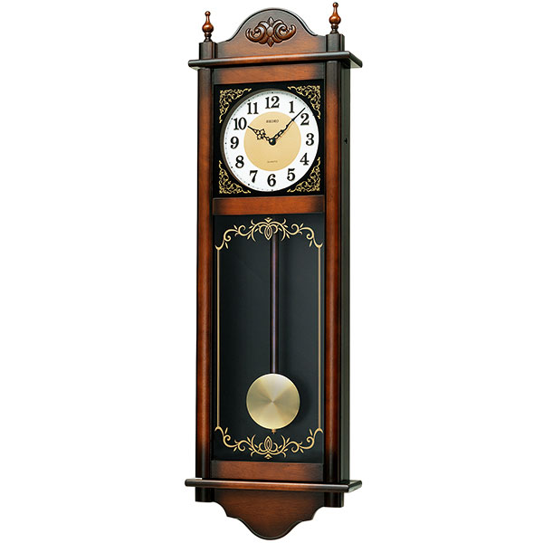 木枠の柱時計SEIKO チャイム＆ストライク RQ307A 文字入れ不可 取り寄せ品「sw-ka」 要在庫確認