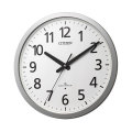 壁掛け時計 電波時計 スリーウェイブ 4MY855-019 掛時計 シチズン 文字入れ対応有料 取り寄せ品