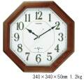 シチズン 電波時計 CITIZEN 暗くなると秒針音の静かな掛時計 8MY472-006 文字入れ不可 取り寄せ品