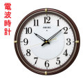 暗くなるとライトが点灯 秒針を止め 音がしない 壁掛け時計 電波時計 KX233B 掛時計 セイコー SEIKO　文字入れ対応、有料　取り寄せ品