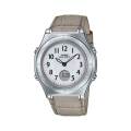 CASIO カシオ 電波 ソーラー 時計 トーブ レザーバンド WAVE CEPTOR ウェーブセプター LWA-M145L-8AJF 女性 レディース 腕時計 取り寄せ品