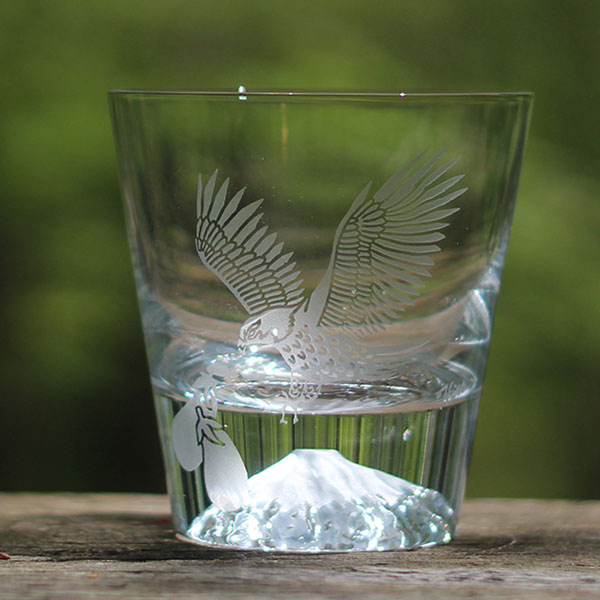 HIRO GLASS SAND BLAST ART