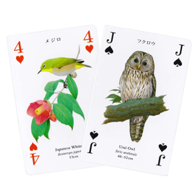 野鳥の会　トランプ