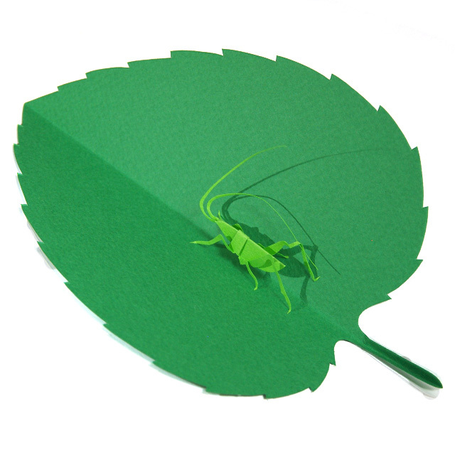 廣岡さん　ペーパーアート